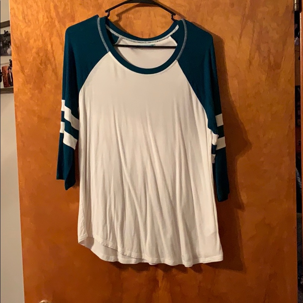 Baseball style shirt